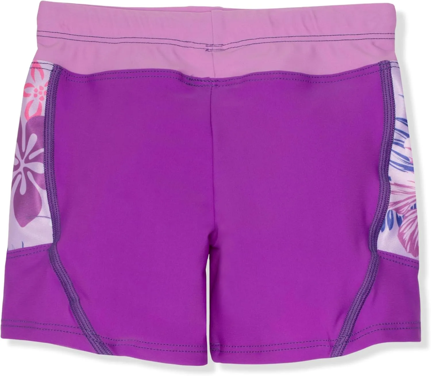 Tuga Girls Two-Piece Short Sleeve Swimsuit Set 2-14Years, UPF 50  Sun Protection