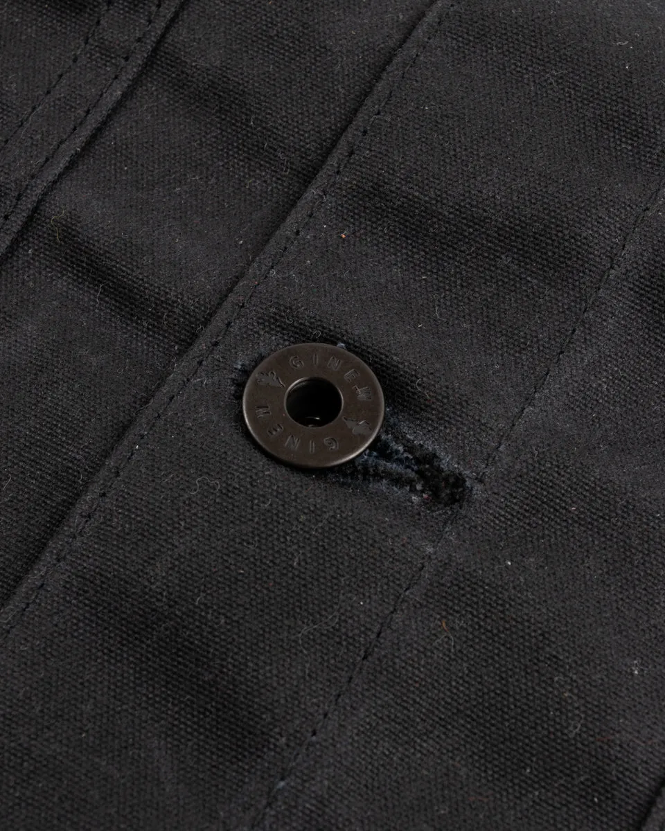 Wax Rider Coat - Black