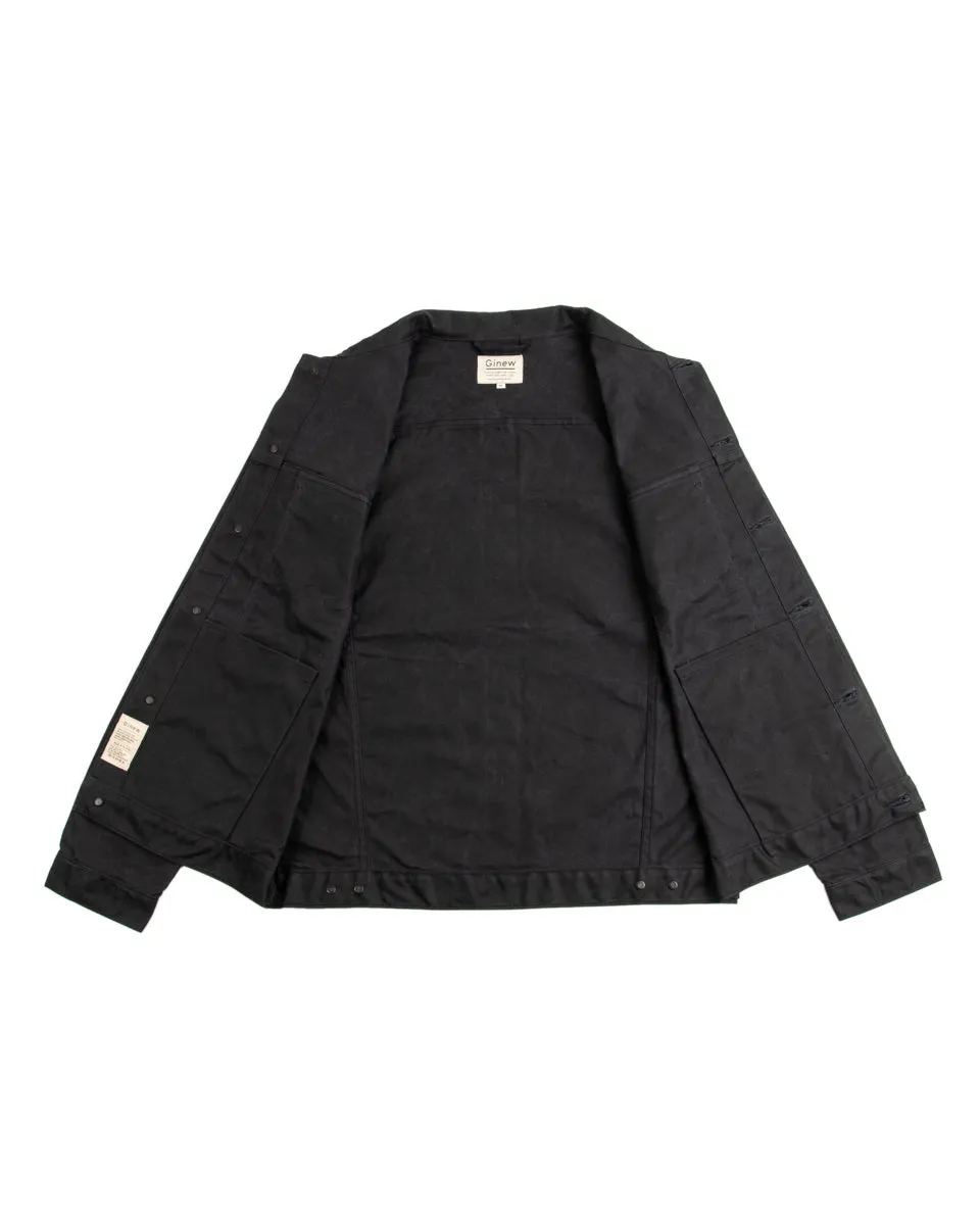 Wax Rider Coat - Black