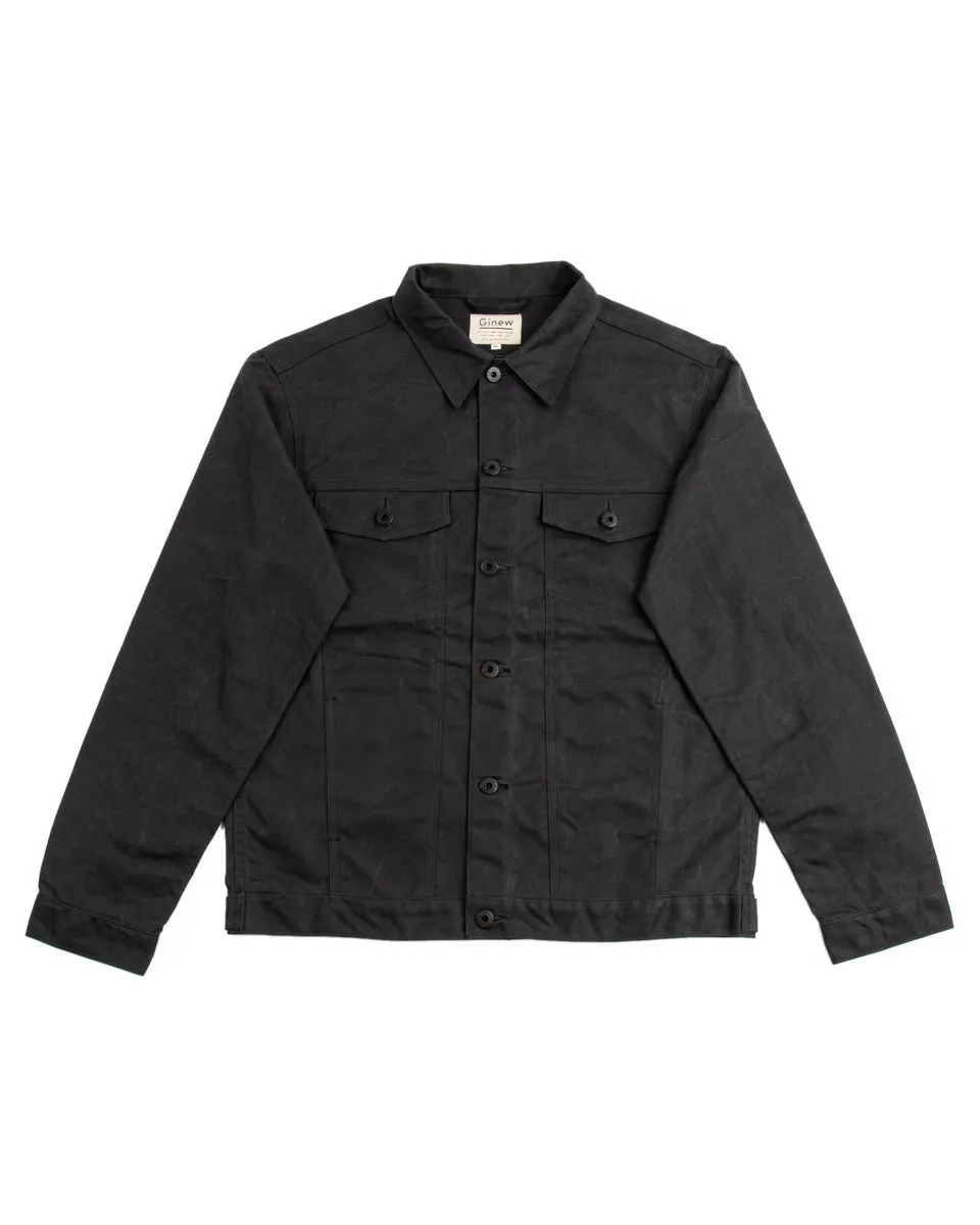 Wax Rider Coat - Black