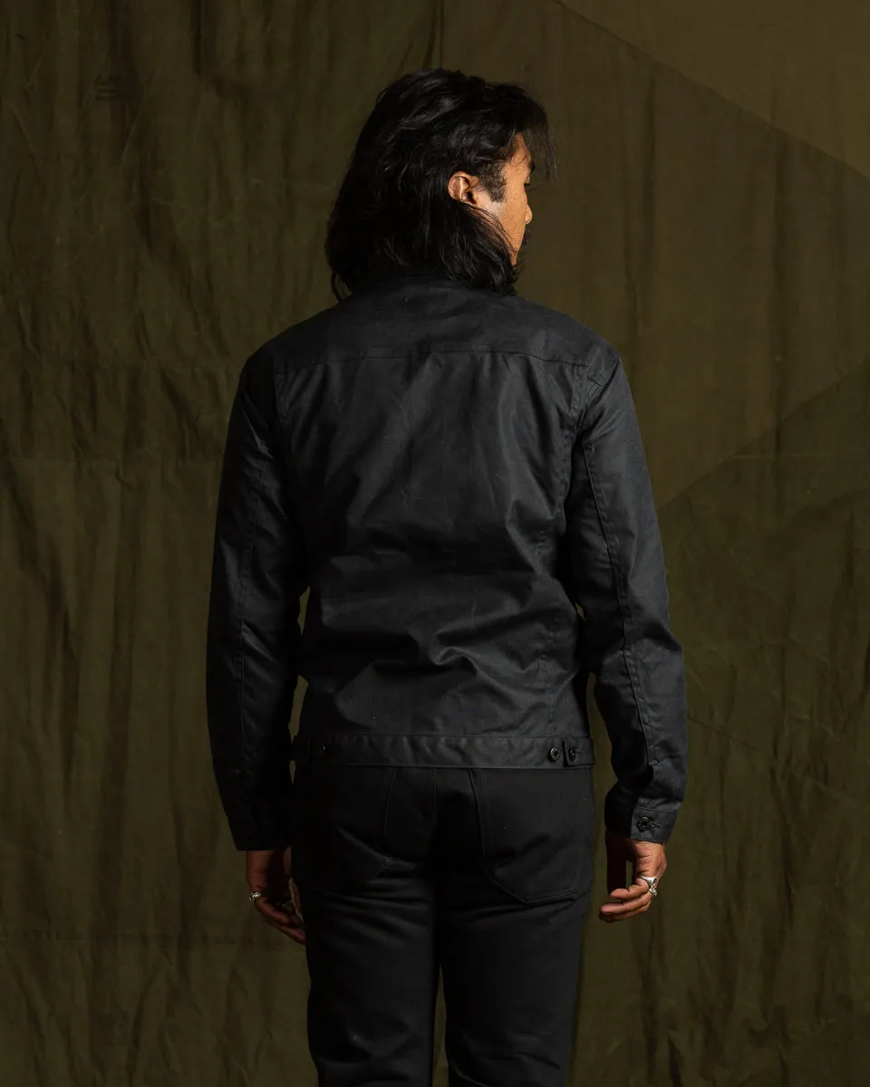 Wax Rider Coat - Black