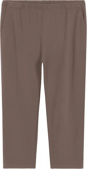 Weintee Women's Plus Size Petite Knit Pants with Pockets