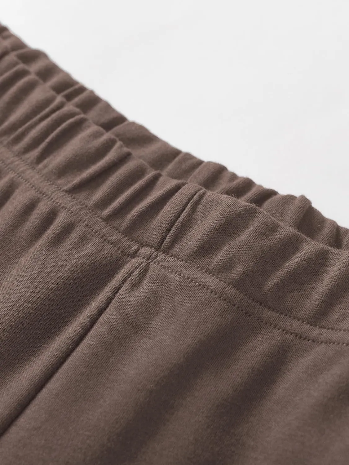 Weintee Women's Plus Size Petite Knit Pants with Pockets