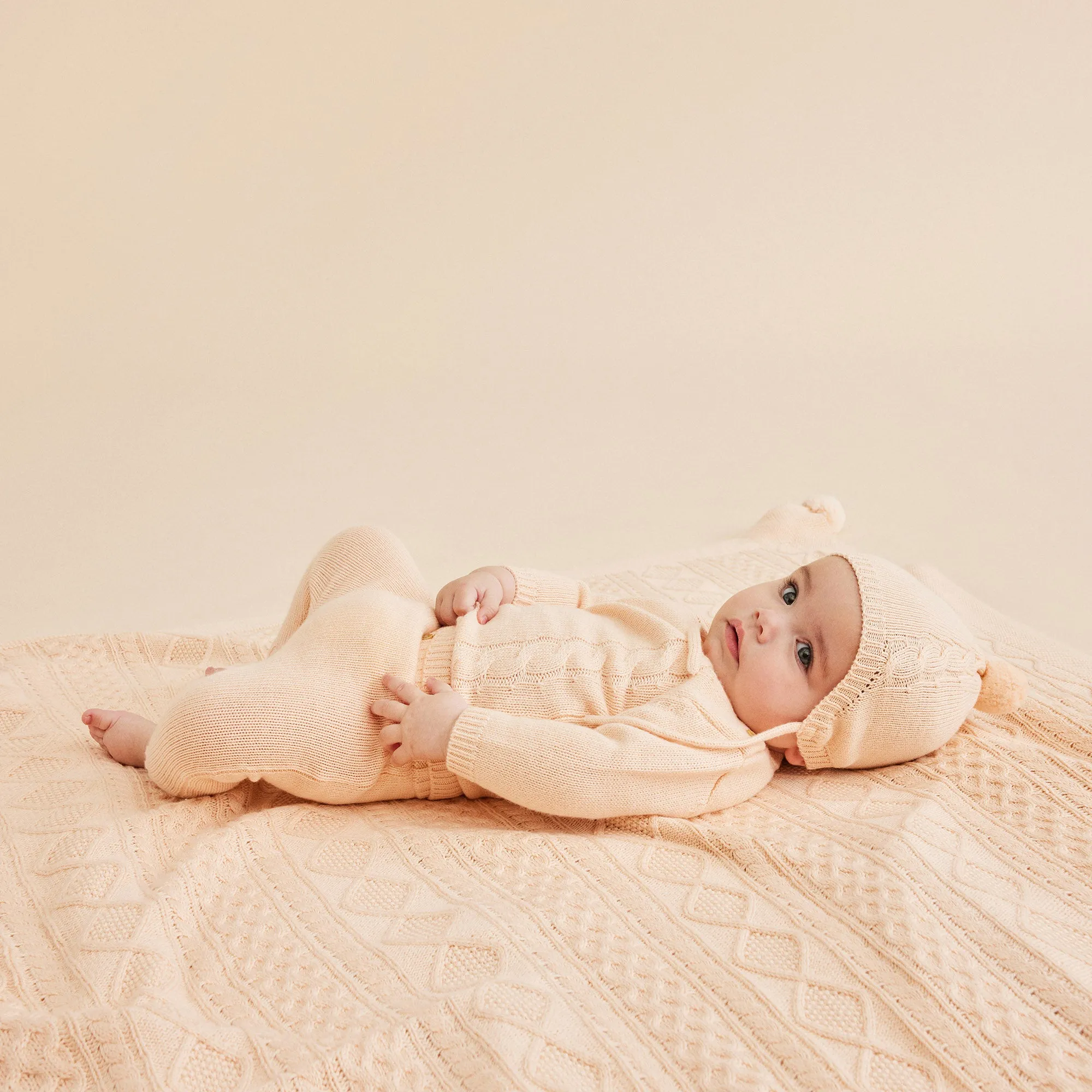 Wilson and Frenchy Knitted Legging - Blush