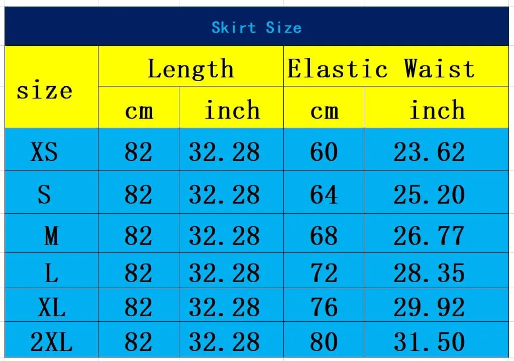 Women's Long Skirt High Waist Elastic Pleated Skirt Ballet Wedding Prom Party A-Line Casual Swing Midi Skirt