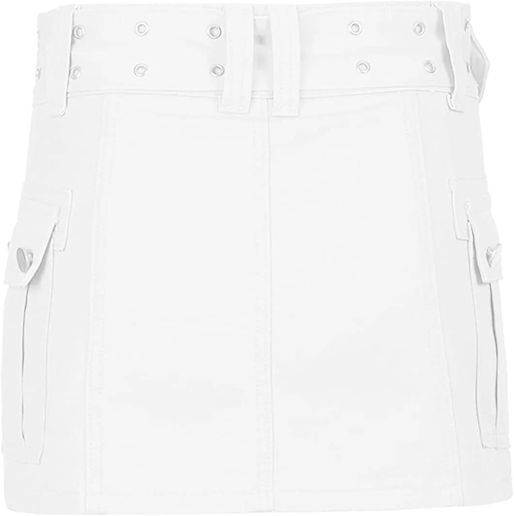 Y2k Low Rise Cargo Mini Skirt for Women Low Wiast Wrap Bodycon Jeans Denim Short Penceil Skirt with Pocket